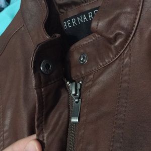 Bernardo Jackets & Coats - Brown faux leather jacket Bernardo Jackets & Coats - Brown faux leather jacket